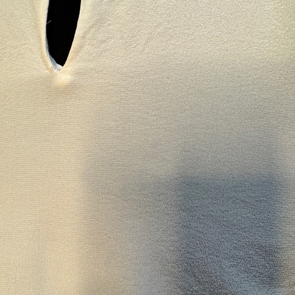 Kate Spade Sleeveless Silk Blouse Beige - Picture 7 of 9